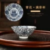 Style Three Blue and White Fu