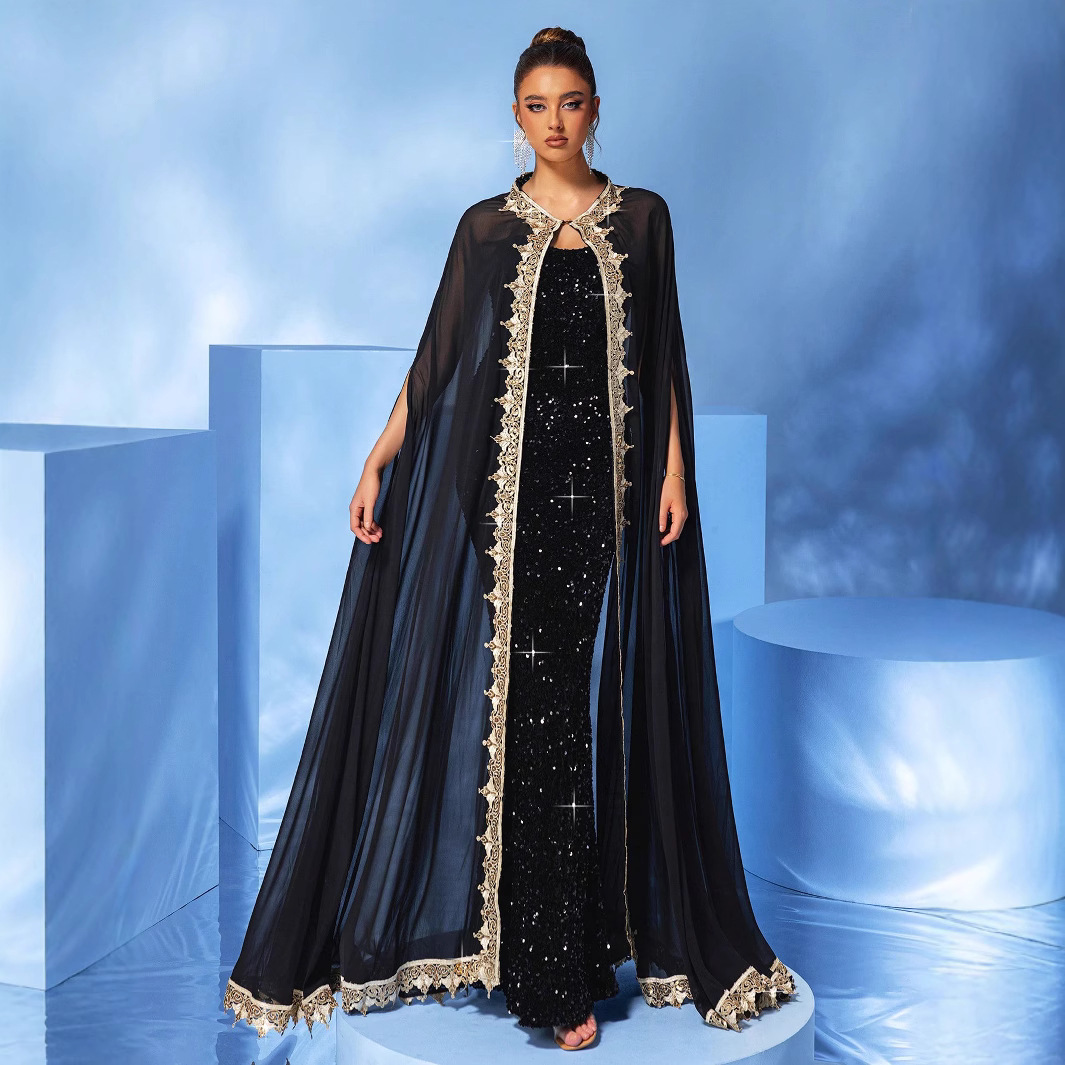sexy shiffon elegant cloak
