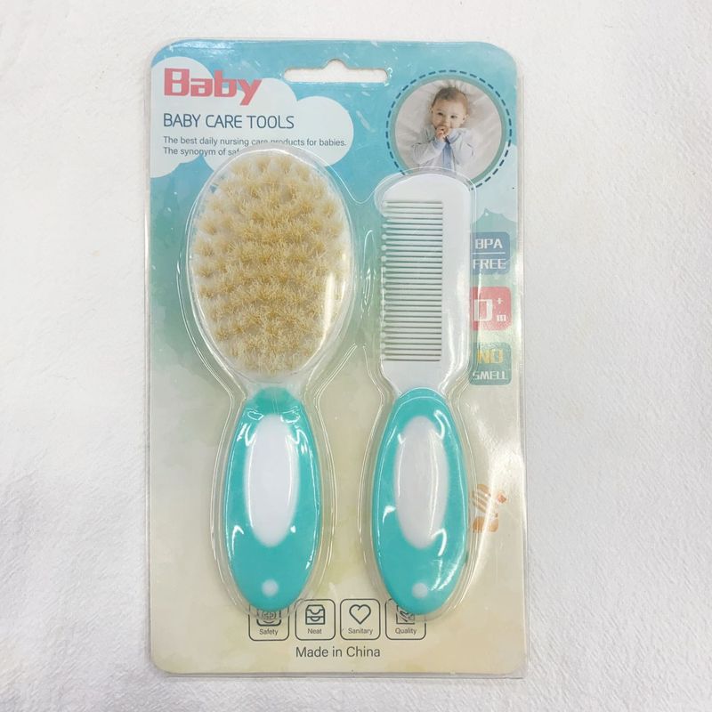 工場卸売ベビー櫛ブラシケアセット赤ちゃんのシャンプーPP柔らかい毛の櫛は白癬の清潔なブラシに行きます。|undefined