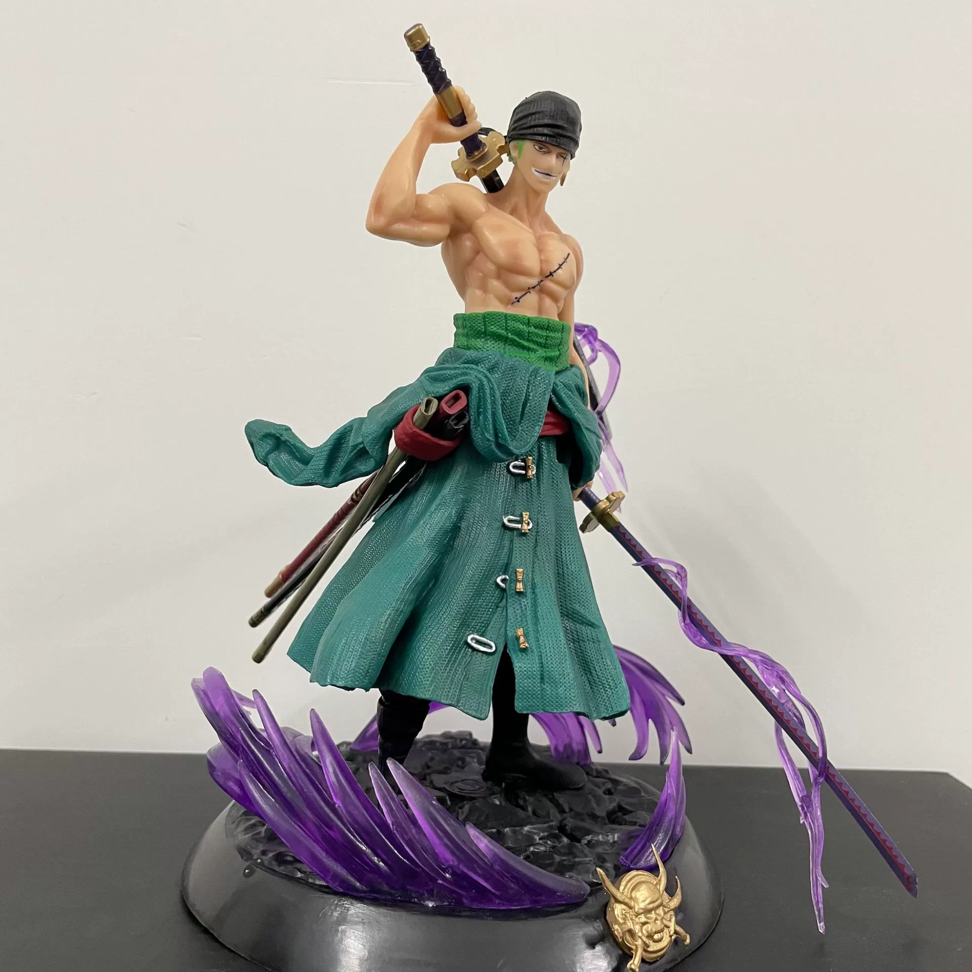 One Piece Hand GK Fantasy Саурон Сан Дао двойная голова может заменить сцену, бюст-скульптура в коробке