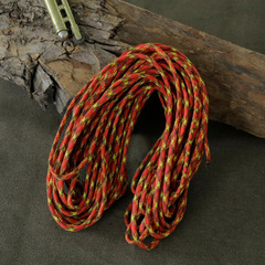 Outdoor Pure Hemp Umbrella Cord for Fire Starting & Ignition — Camping, Cave Exploration, and Survival Ignition Tool
