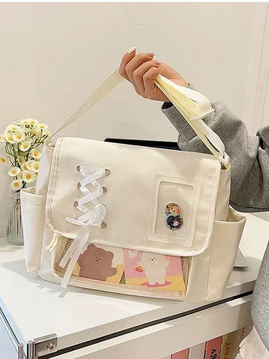 Japanese genuine universal capacious one-shoulder bag