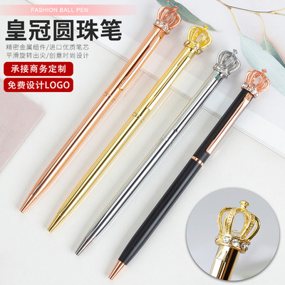 Pen cross-border new product originality Cute multi- ball pen printing logo Diamond modelling Cartoon pen