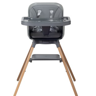 Two-in-one children's high chair baby dining chair 360 degree rotating chair adult stool