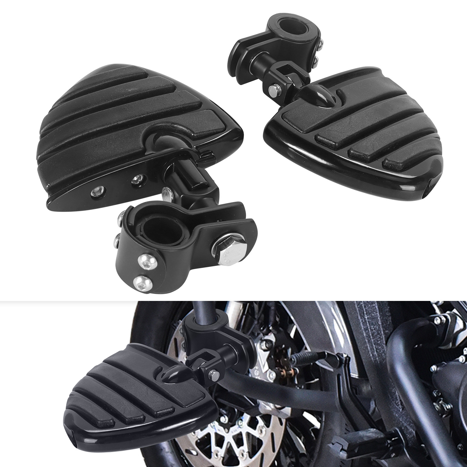 Motorcycle Accessories Footrest Bracket Plate Footrest Pedal Harley Footrest 883 Fat Boy Dyna Modified Footrest Pedal