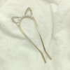 Universal Chinese hairpin, metal advanced hairgrip from pearl, simple and elegant design, high-quality style