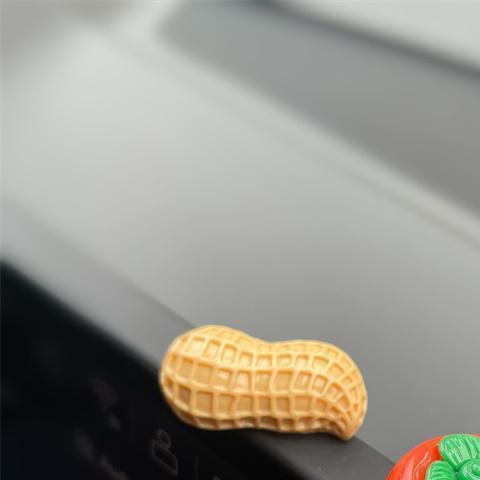 Año Nuevo buenas cosas ocurren adornos de automóviles consola personalizada dibujos animados caqui maní pantalla de automóvil decoración pegatinas