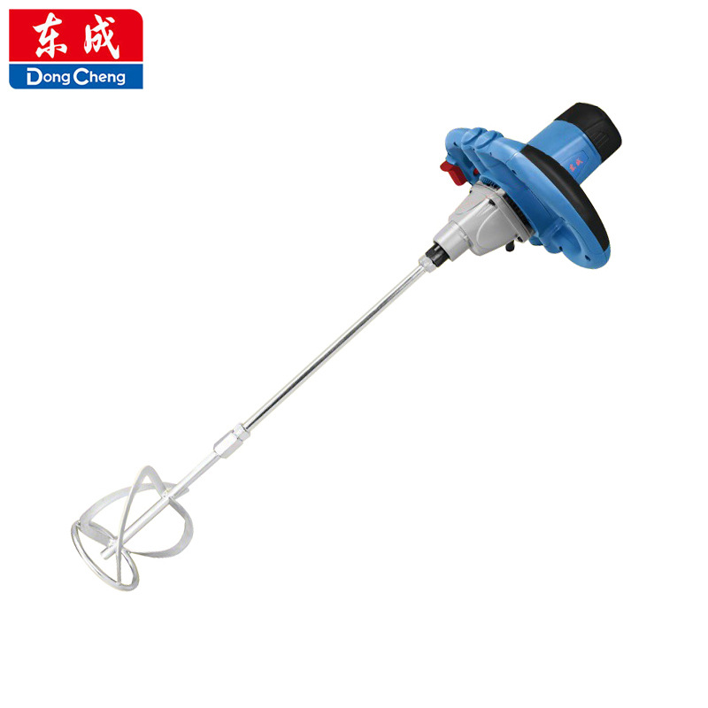 东成搅拌机Q1U-FF08-160方向盘式软启动腻子水泥涂料搅拌器