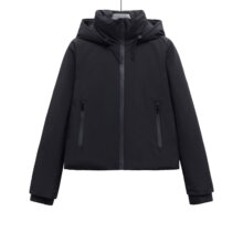 Z跨境欧美风2025新款时尚气质女装批发连帽短厚棉服外套4749703