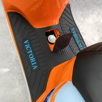 Suitable for Victoria 2026 Motorcycle pedals - longjiavictoria-sities150si-victoria-150si-foot-pad-blue-lettering
