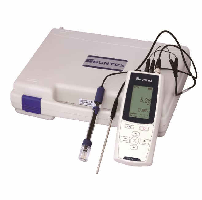 台湾SUNTEX防水型手提式pH/ORP/Temp测定仪TS210/ST230