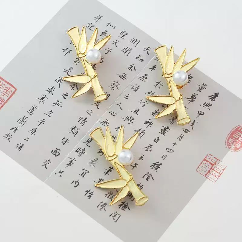 螺钿胸针diy材料包蝴蝶发夹贝壳碎片饰品底胚点翠教师节手工礼物|undefined