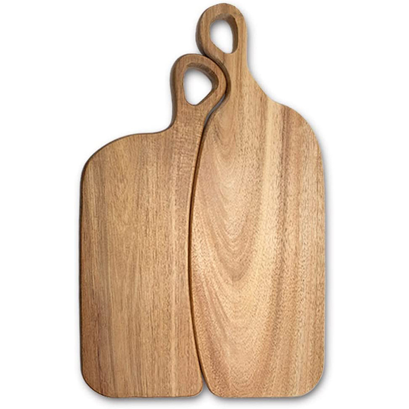 Tabla de cortar de madera de acacia pareja tabla de cortar fabricante único creativo