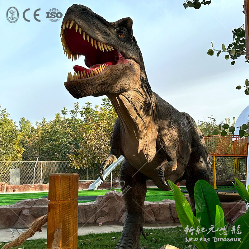 Modelo de simulación de dinosaurios grande simulación de dinosaurios de silicona paisaje escultura de dinosaurios paisaje exhibición personalizada