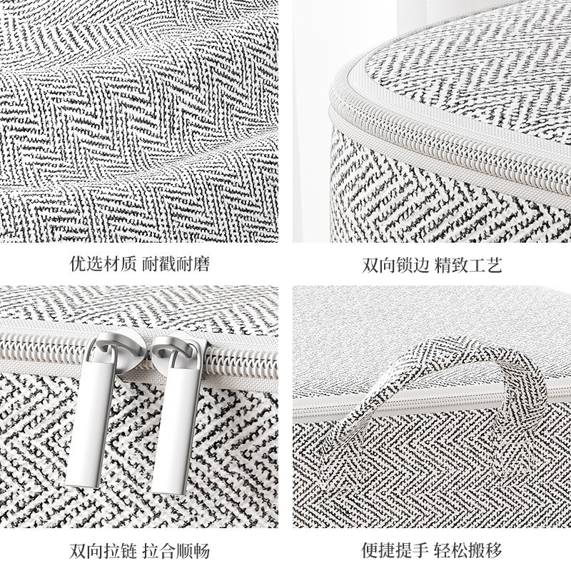 Hogar bolsa de almacenamiento de edredón ropa edredón embalaje organizador bolsa impermeable a prueba de humedad bolsa móvil de gran capacidad de almacenamiento