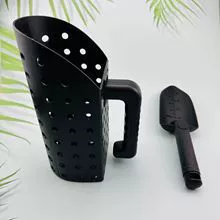 Популярная песочница совок песочный песочный часы, металлоискатель песок ведро, фильтр- сито, пляжный инструмент