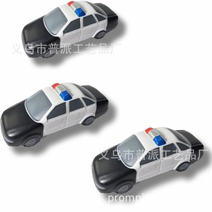 in stock police car car decompression toy, police car stress toy