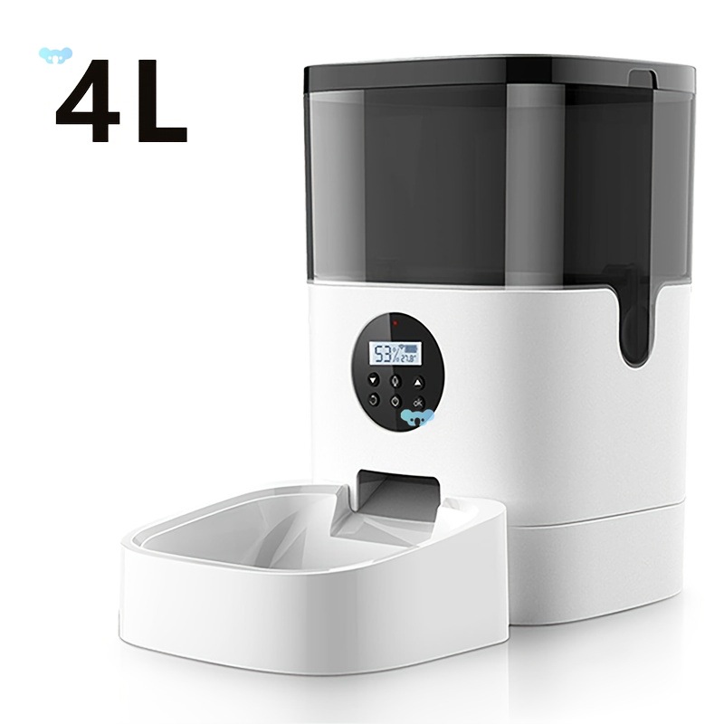 Large Capacity Dog Automatic Feeder 6L Pet Feeder Cat And|ms