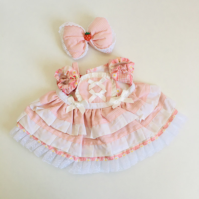 No. s Beier Lulu ropa 30cm conjunto oso muñeca ropa hecha a mano oso de peluche muñeca regalo para niñas