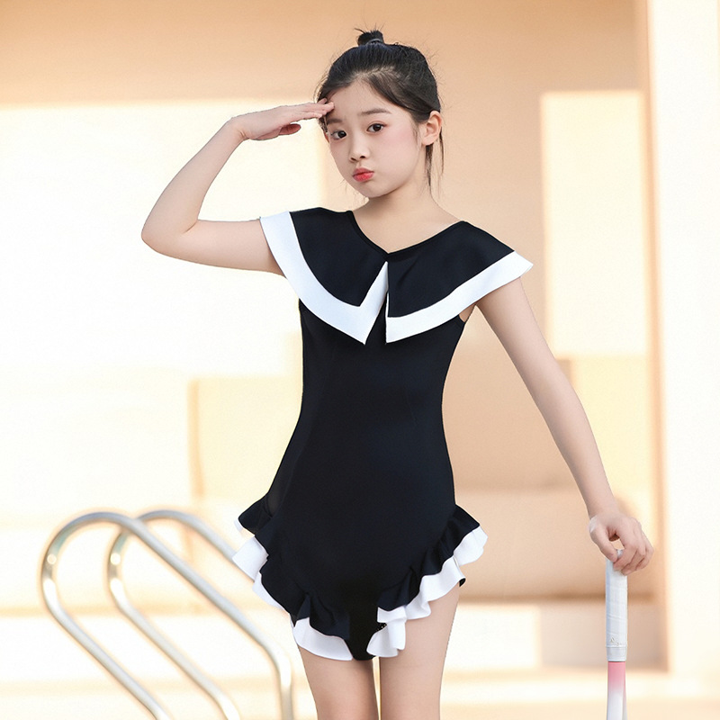 [Bañador de alta calidad 30% de descuento] trajes de baño para niños niñas verano niñas y medianos niñas vestido de princesa trajes de baño para niñas