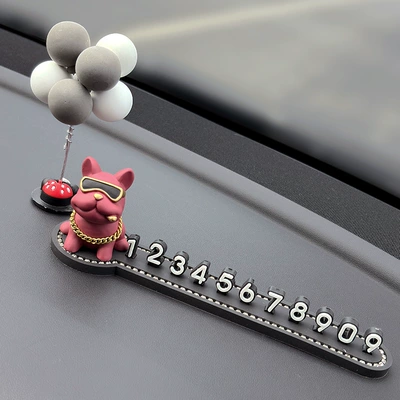 Nömrəli dayanma kartı, Pitbull Car Temporary Parking