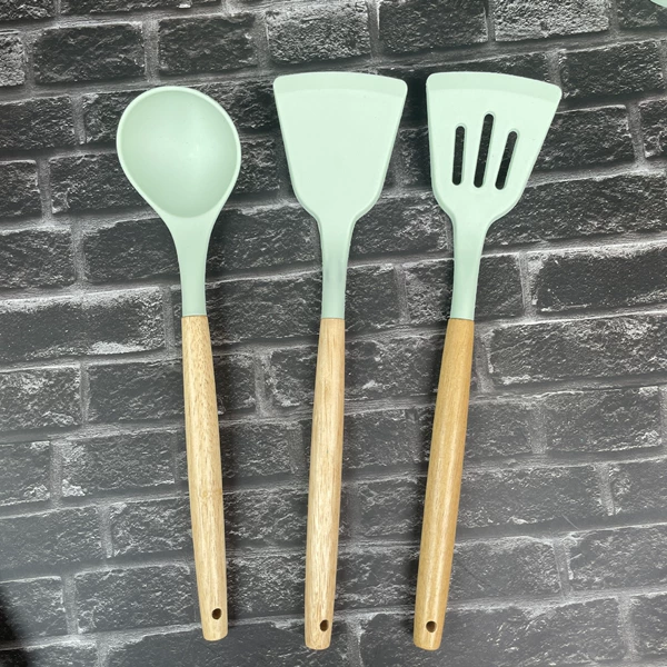 Green set, bag, 3 pieces