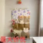 碎花整理挂墙无纺布挂袋
