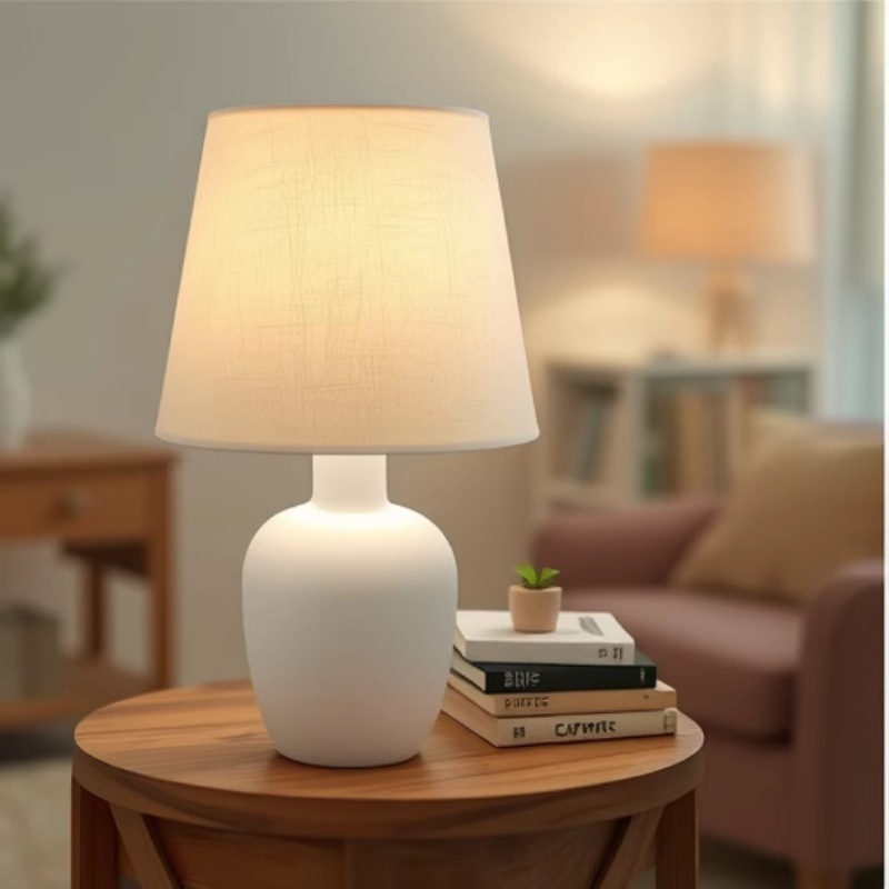 Lámpara de cabecera retro americana lámpara de escritorio habitación cálida romántica casa decoración de hotel lámpara de escritorio