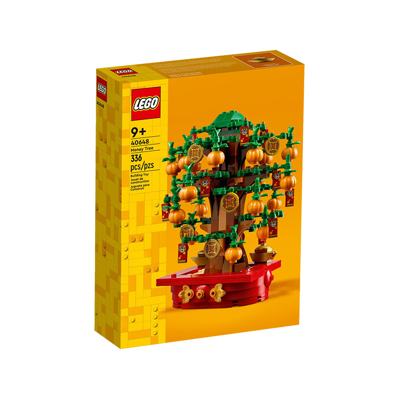 LEGO 乐高 40648 摇钱树 春节中国风男女孩儿童 拼插积木玩具