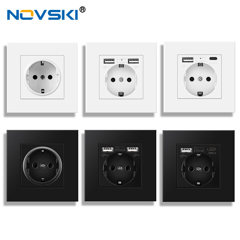 Manufacturer Wholesale European German Standard European Standard Power Socket European Standard 16A European Standard Double Socket Dual Usb86 Type Pc Panel Manufacturer Wholesale European German Standard European Standard Power Socket European Standard 16A European Standard Double Socket Dual Usb86 Type Pc Panel