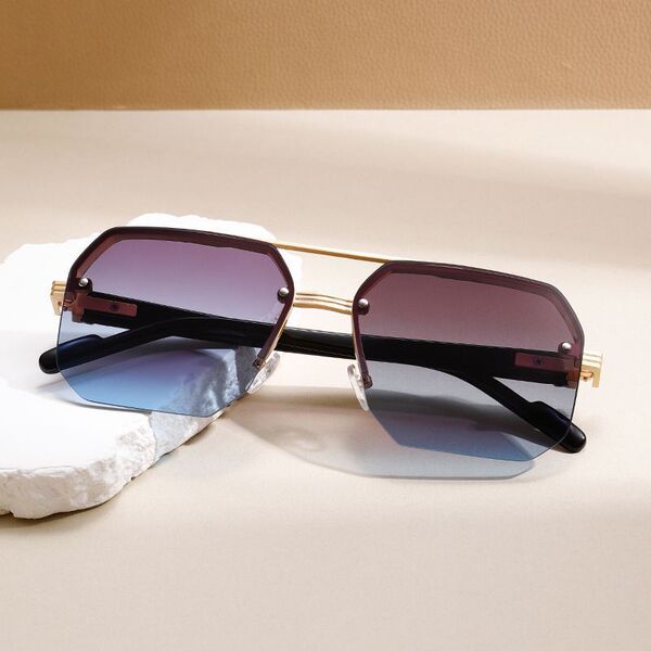 Classic square fashionable trend sunglasses