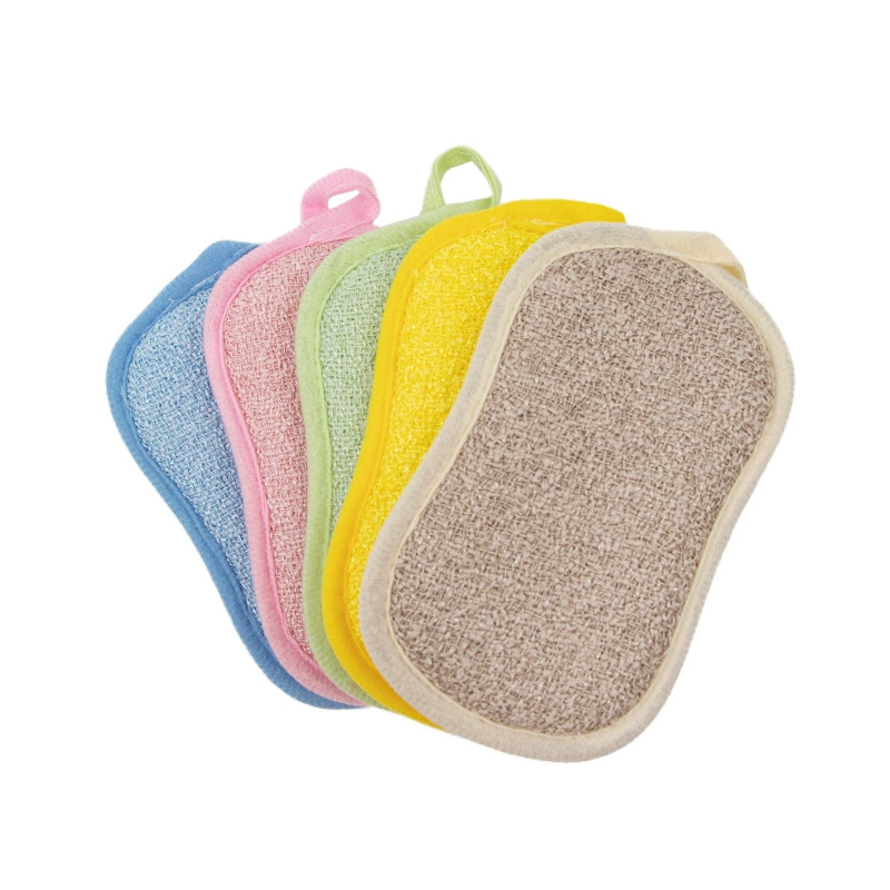 Double-sided universal bath sponge for home use, increased thickness, water absorbent