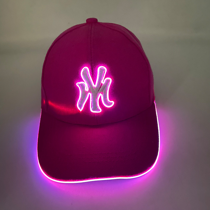 Gorra de béisbol luminosa LED deportes al aire libre gorras luminosas Festival de música Bar Bengdi Festival Show Gorras luminosas