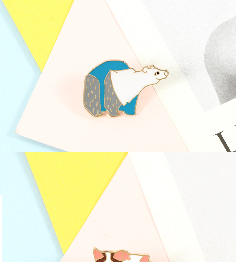 11g Weight Brooches Classification Holiday, Daily Occasion Alloy Material Animal Pattern Unisex Gender Enamel Design Cartoon Style, Cute Style Cartoon Style Cute Pin Animal Alloy Enamel Unisex Brooches 3