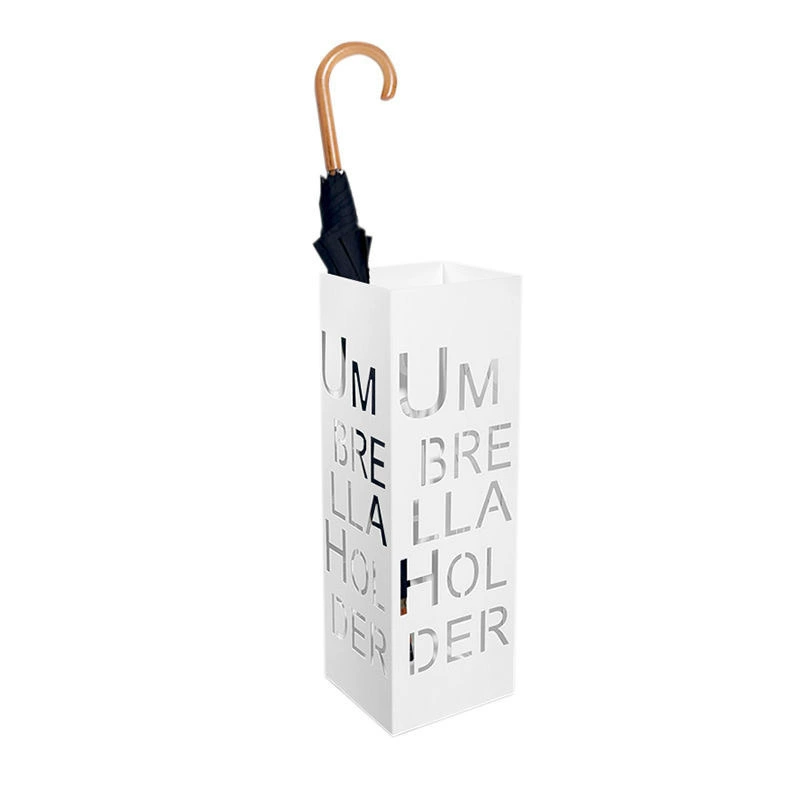 Umbrella, storage system for home use with umbrella holder for commercial use, drying rack
