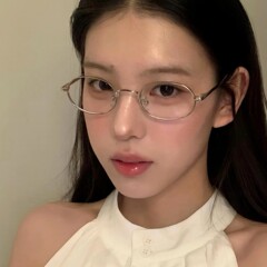 6047眼镜清冷金丝可配高度数散光近视高智感书呆子银框眼睛椭圆框