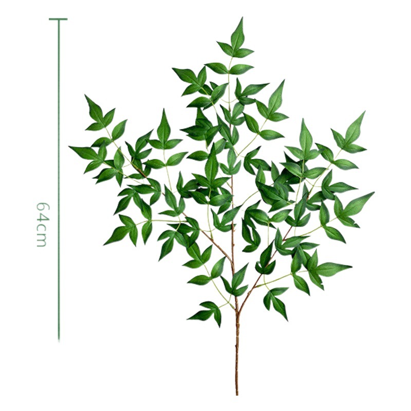 Simulación nantianzhu solo Amazon primavera nueva Mori decoración de la boda artificial nantianzhu solo