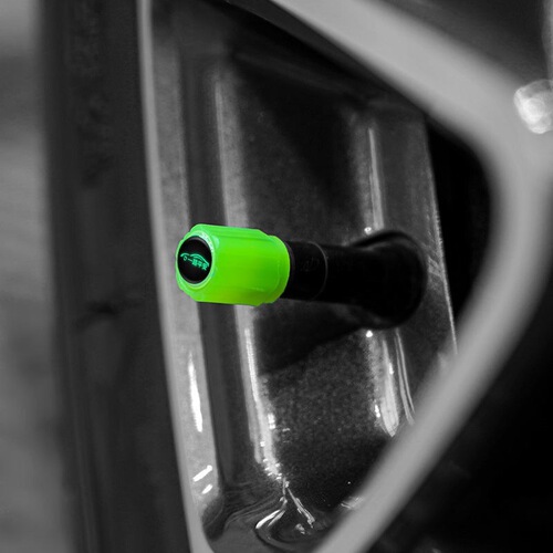Car tire glow-in-the-dark valve cap, car, electric bicycle, motorcycle valve cover, valve core cover, tire, one-piece drop shipping