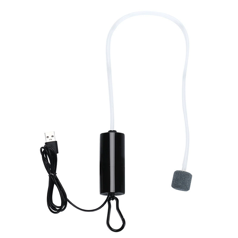 Кислородный насос для аквариума, кислородный насос, USB зарядка, рыбоводство, уличный аэратор, небольшой бытовой бесшумный погружной насос