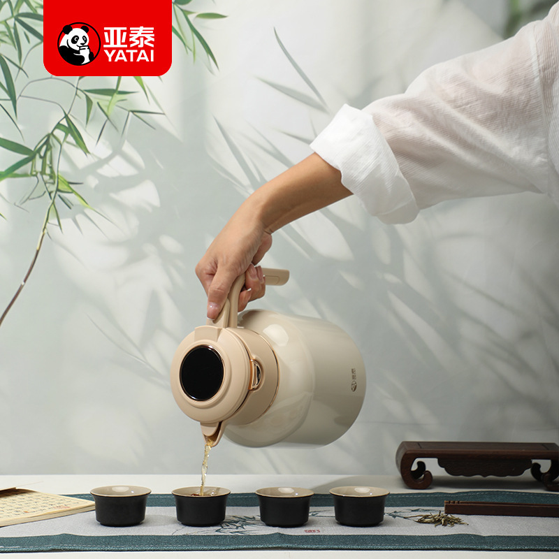 亚泰新款316L大容量保温壶热水瓶茶水分离家用水壶保温瓶厂家批发|undefined