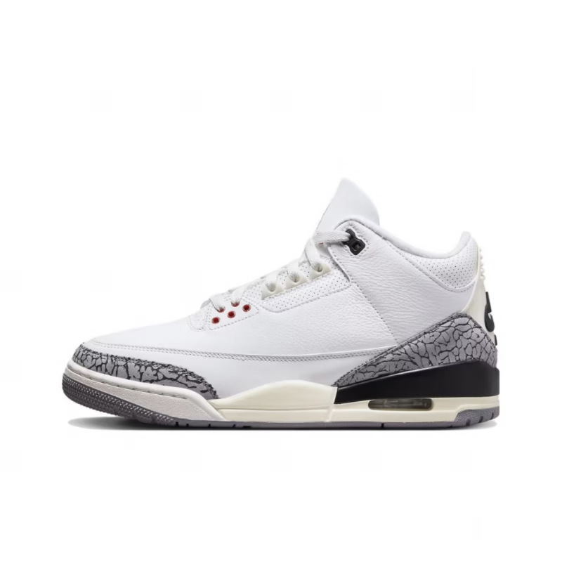 Putian Pure Original Aj3 Basketball Shoes White Cement Jordan 3 Fujiwara Hiroshi Flame Practical Air Cushion Men's and Women's Shock-Absorbing Sports Running Shoes Putian Pure Original Aj3 Basketball Shoes White Cement Jordan 3 Fujiwara Hiroshi Flame Practical Air Cushion Men's and Women's Shock-Absorbing Sports Running Shoes