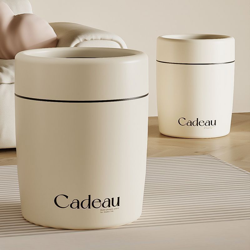 Garbage Trash Household High-value Large Size Coverless Living Room Kitchen Bedroom Double-layer Sanitary Bucket Office with Press Ring Paper Garbage Trash Household High-value Large Size Coverless Living Room Kitchen Bedroom Double-layer Sanitary Bucket Office with Press Ring Paper