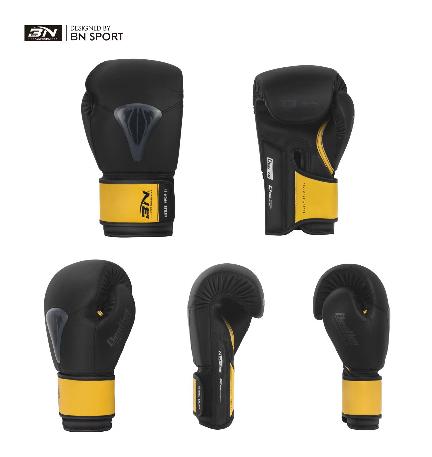 BN Beetle Boxing Professional Sanda Fighting Gloves Training Protective Gear_voghion.com
