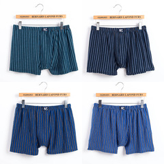 Stall non-cotton plus size men's underwear men's summer thin style briefs large breathable quadrangular shorts underpants head 
