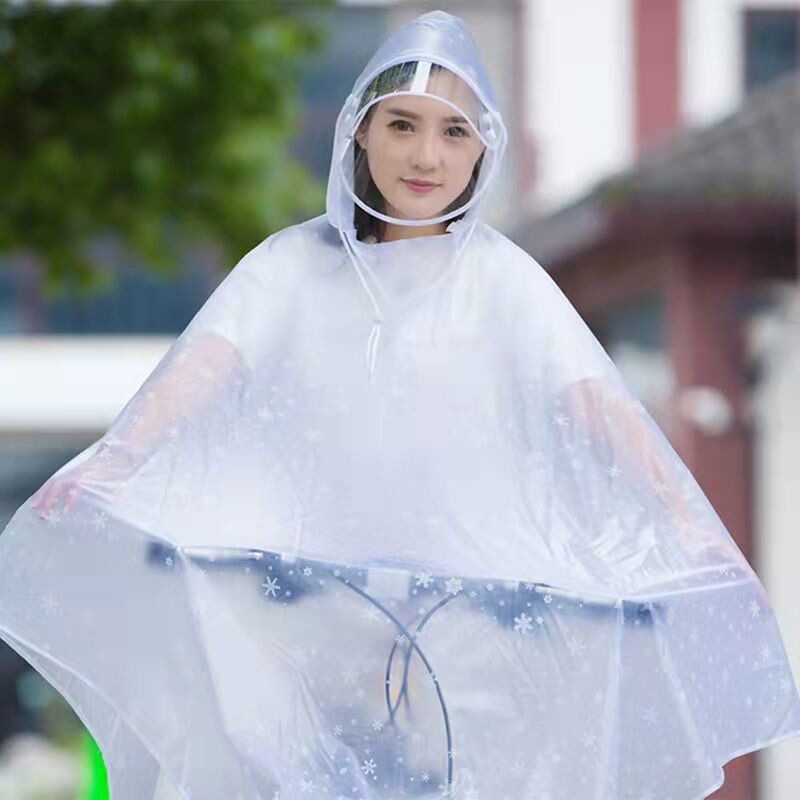 Raincoat for bicycles, specifically designed for women, offering protection against heavy rain; suitable for adults, students, and junior high school students; mountain bike rain poncho; unisex, single-person, and available in larger sizes for cycling Raincoat for bicycles, specifically designed for women, offering protection against heavy rain; suitable for adults, students, and junior high school students; mountain bike rain poncho; unisex, single-person, and available in larger sizes for cycling