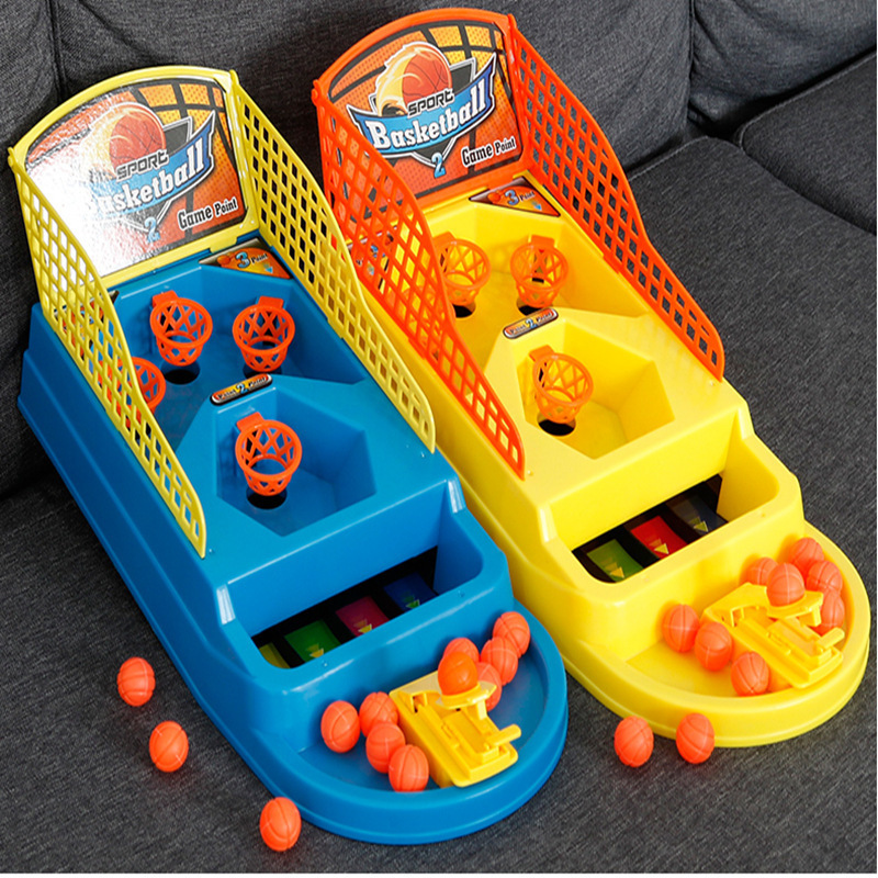 Cross-Border Children's Educational Desktop Catapult Basketball Machine Toy Parent-Child Interactive Competitive Leisure Board Game Kindergarten Gift