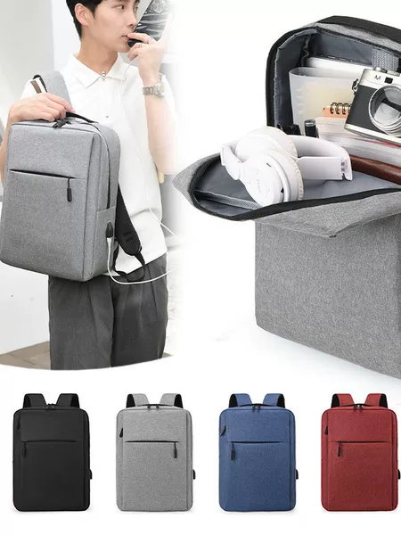 New Wholesale 2025 New Business Casual Commuter Backpack Class Burden Reduction Middle School Student Backpack
