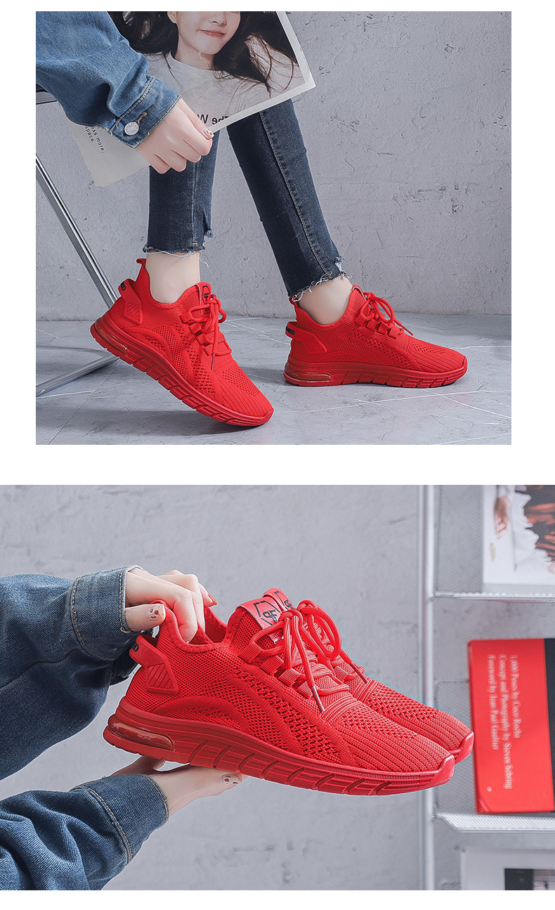 Women's Sports Solid Color Round Toe Sneakers display picture 3