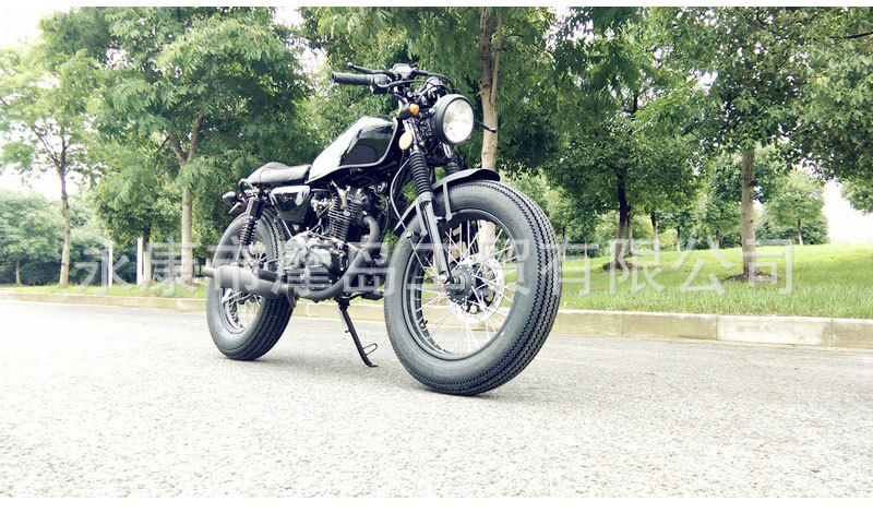 American CG Retro Motorcycle Street Car Prince Car Saddle Gasoline Motorcycle Two-wheeled Motorcycle