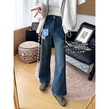 长腿范本！2025秋冬季莱赛尔软牛裤女 小个子显瘦四面弹微喇叭裤